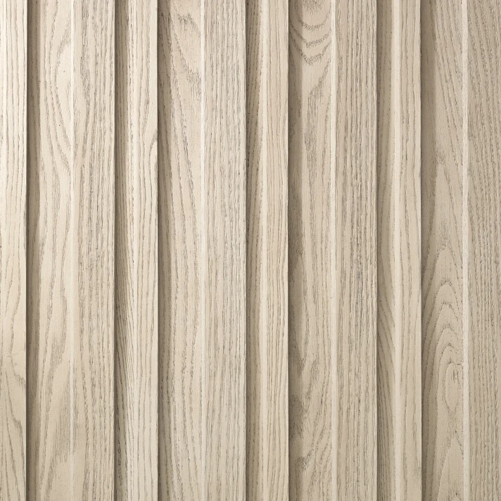 Limed Oak Board & Batten Millboard Cladding